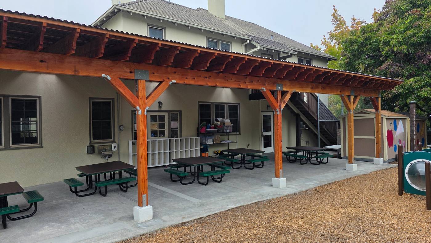 Finished Pergola